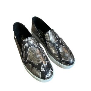 Cole Haan - Grand Series Snake Skin Slip On Shoes